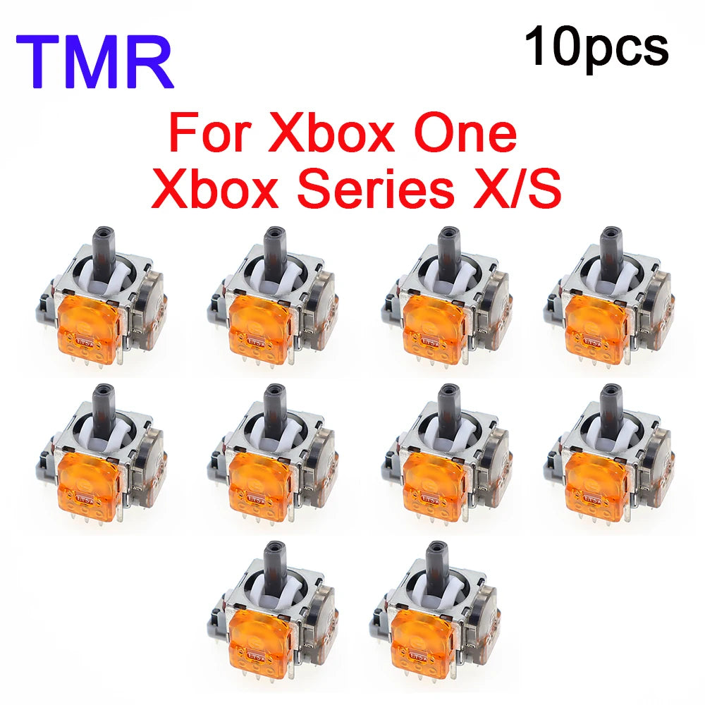 2-10Pcs 3D Analog Stick Replacement TMR Magnetic Joystick for PS5 PS4 Xbox Series S Switch Pro Controller Game Accessories