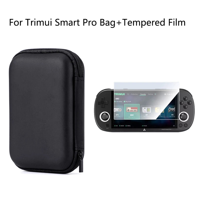 For Trimui Smart Pro Handheld Game Console 9H Tempered Glass