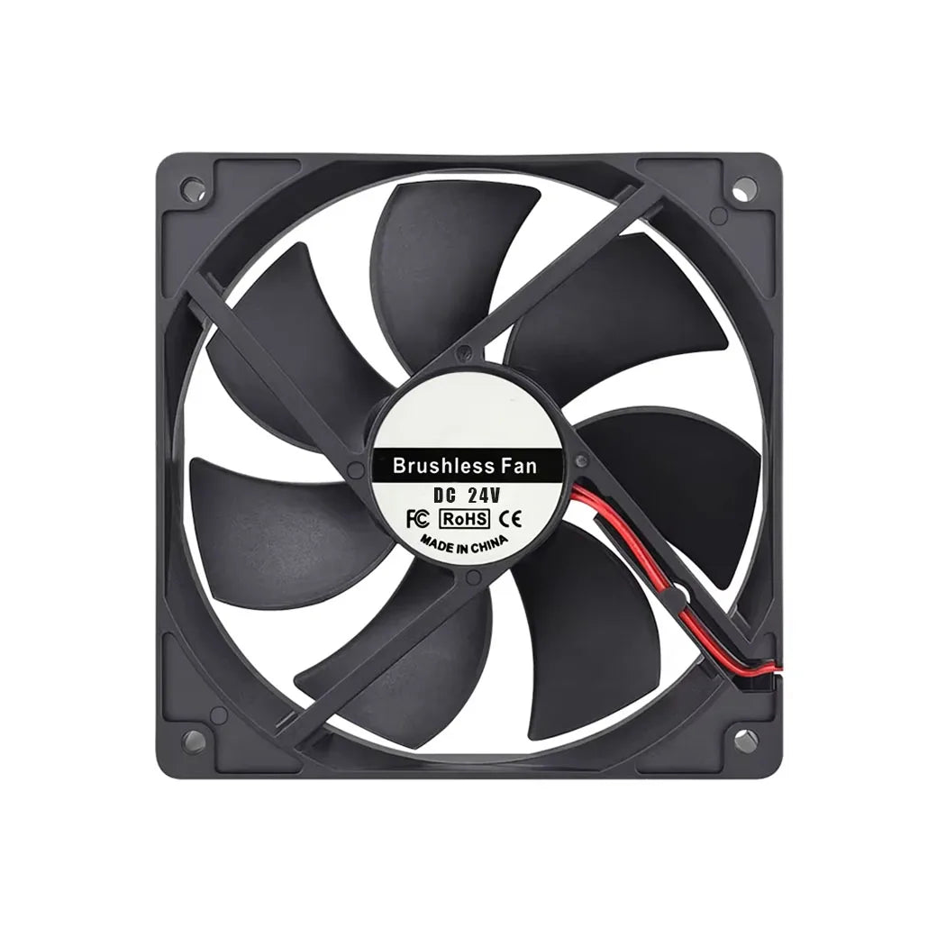 120x120x25mm 120mm Case Exhaust Fan DC Brushless 5V 12V 24V 12cm Radiator 2PIN USB 12025 Cooler for PC Computer Case Cooling