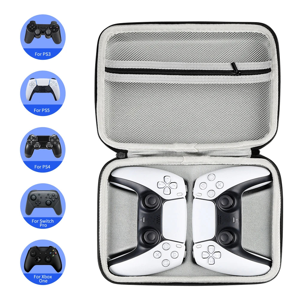 Dual Carrying Case Bag For PS5/PS4/PS3/Xbox Series Controlle