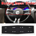 Car Steering Wheel Control Button Repair Decals Sticker Fit 