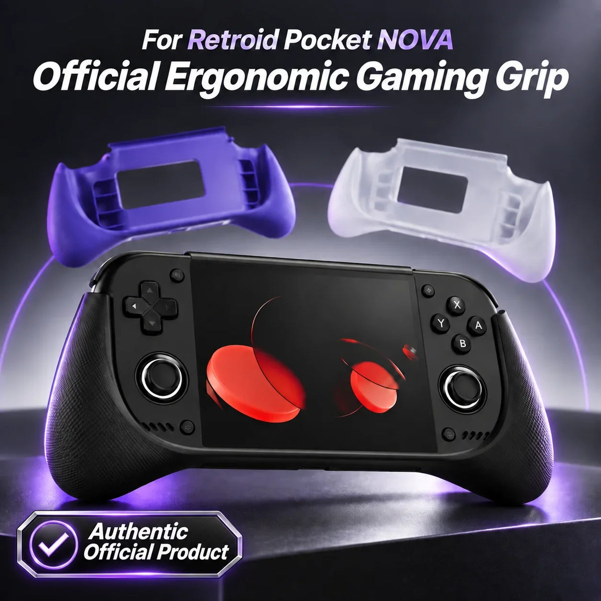 Official Retroid Pocket Nova TPU Grip Case Anti Slip Shockpr