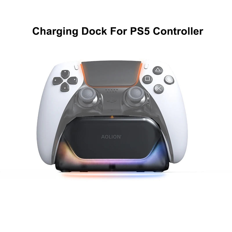 For PS5 Controller Charger Single Charging Dock Stand Statio