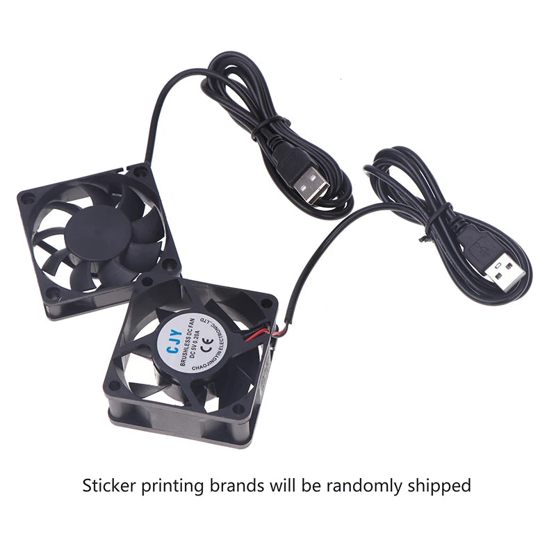 1PC PC Computer Case Cooler 60mm USB Fan 5V Brushless Coolin