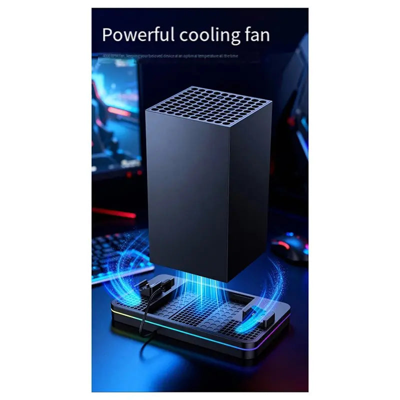 Smart-For /Series X/S Cooling Fan Multi-Function Console Cha