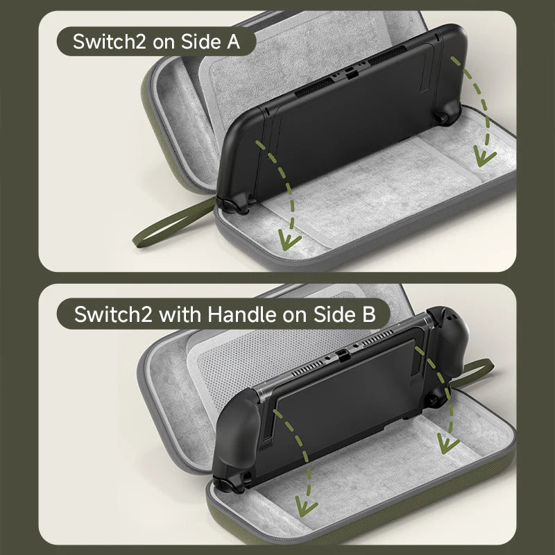 Hagibis Carrying Case for Switch 2 Hard Shell Portable Trave