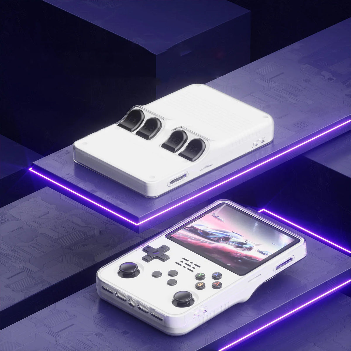 Portable Soft Silicone Protective Case for R36S Retro Handhe