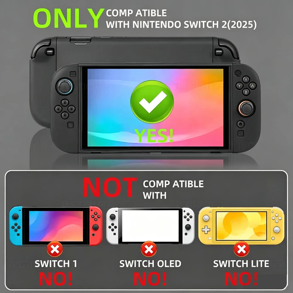 TPU Silicone Case for Nintendo Switch 2 Game Console Anti-Sl