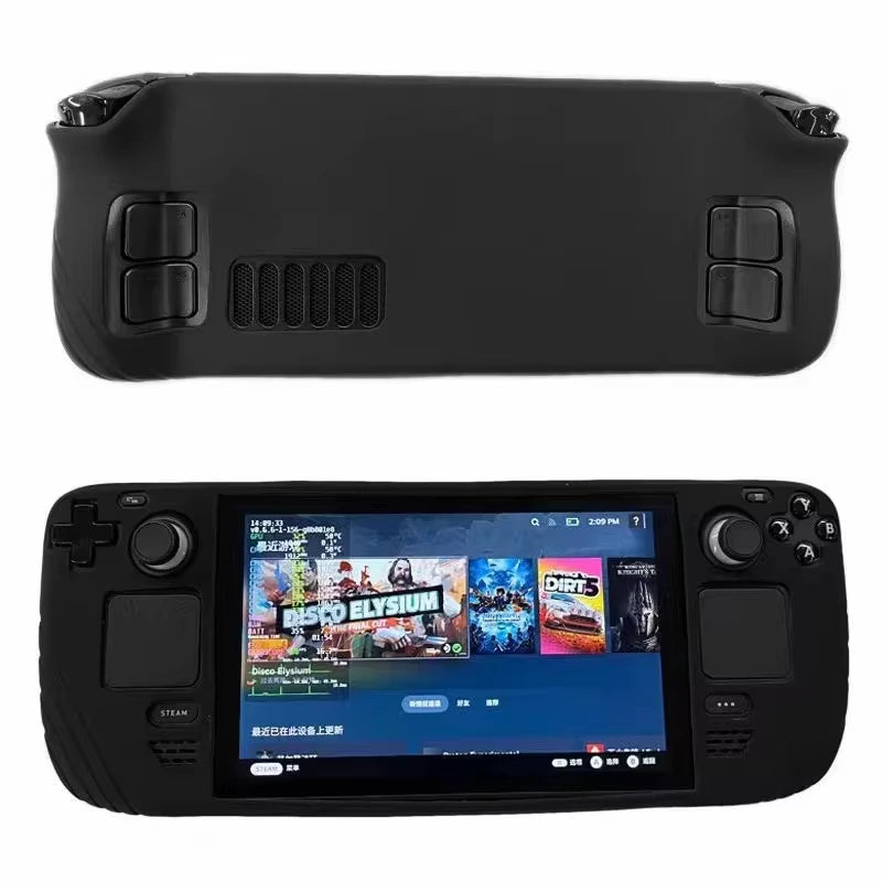 Silicone Protective Case for Steam Deck Game Console Full Pa