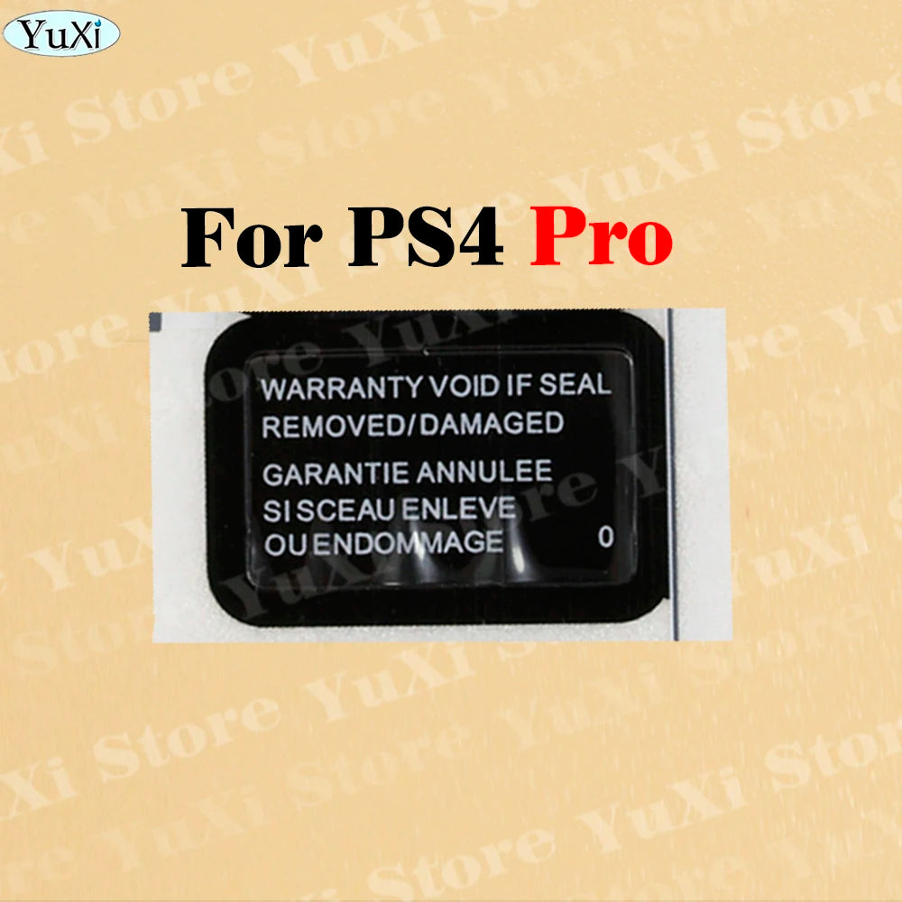 3-20pcs Host Warranty Sticker For PS4 Pro Slim 1000 11XX 1200 20xx for PS5 PS3 Console Label Seal Sticker Gamepad Barcode