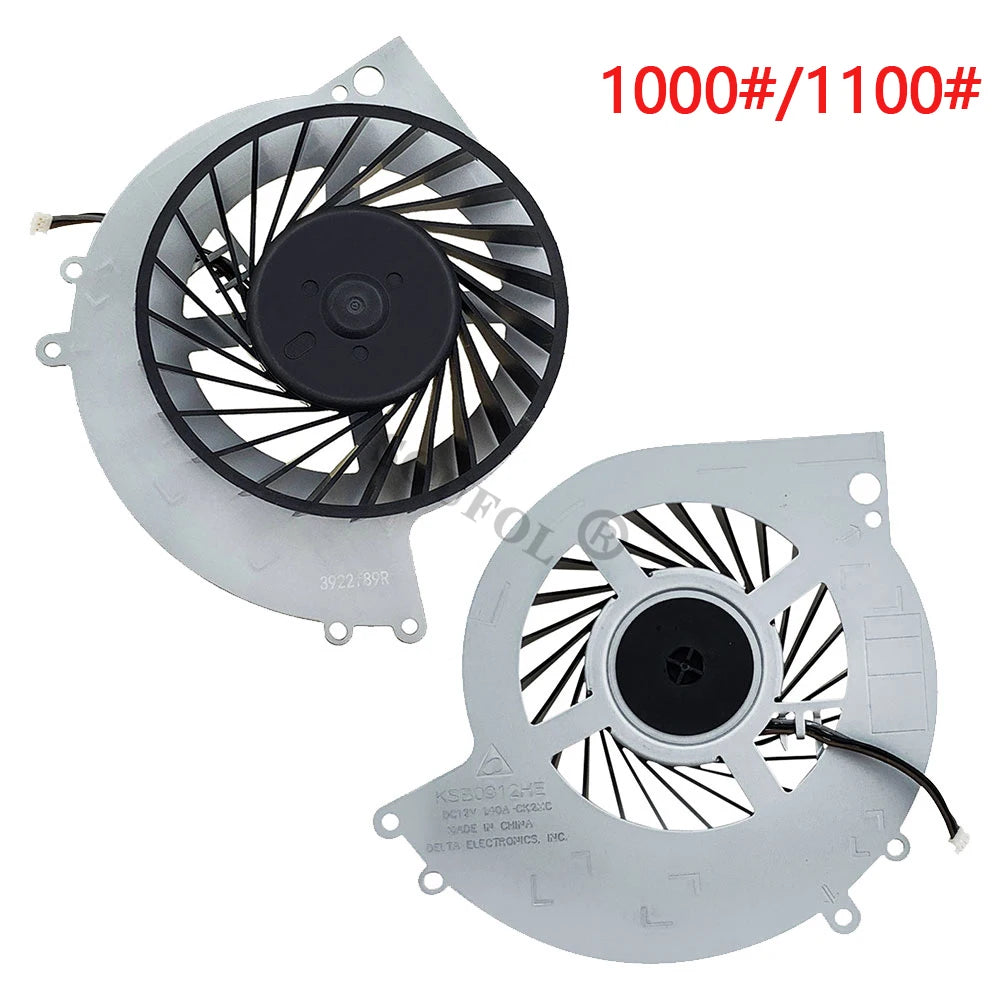 New Inner Cooling Fan for PS4 Game Console Cooler 1000/1200/2000/7000 Series Replacement for PS4 Host Silent Fan