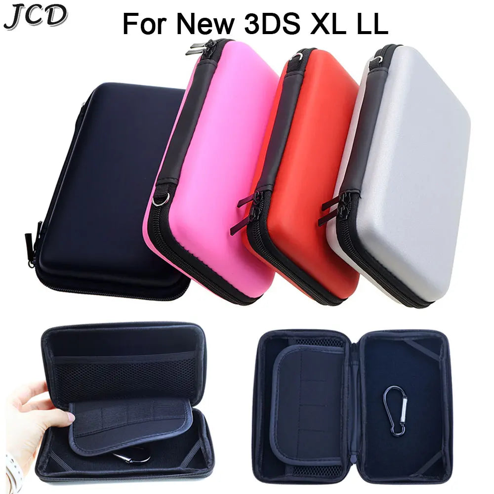 For New 3DS XL LL 3DSXL 3DSLL Game Console EVA Skin Carry Ha
