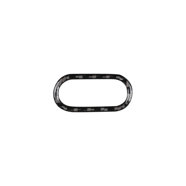 For MINI Cooper JCW Countryman Clubman F54 F55 F56 F57 F60 Carbon Style Car Safety Warning Light Button Decorative Sticker
