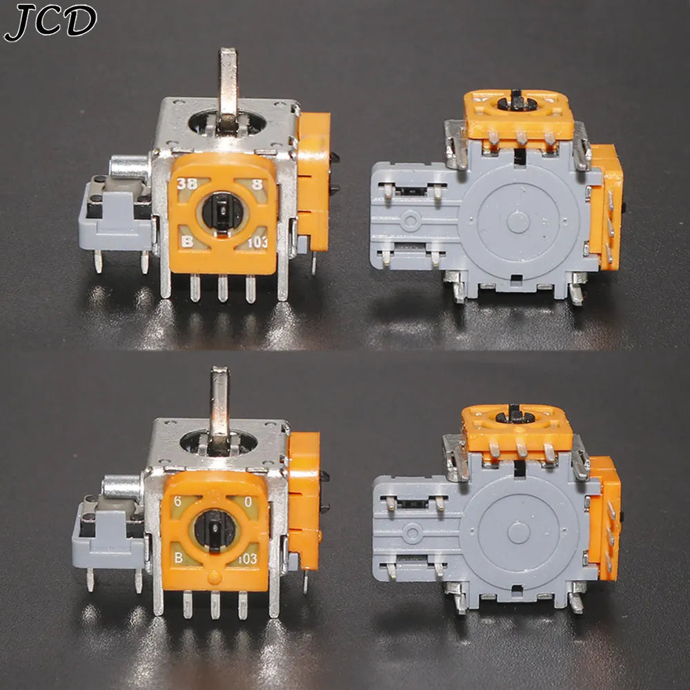 JCD 2pcs For Switch Pro Gamepad 3D Analog Joystick Rocker Fo