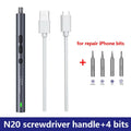 120PCS Precision Screwdriver Set Magnetic Electronics Repair Kit for iPhone MacBook PC Laptop Watch Game Console DIY Tool S2 Bit