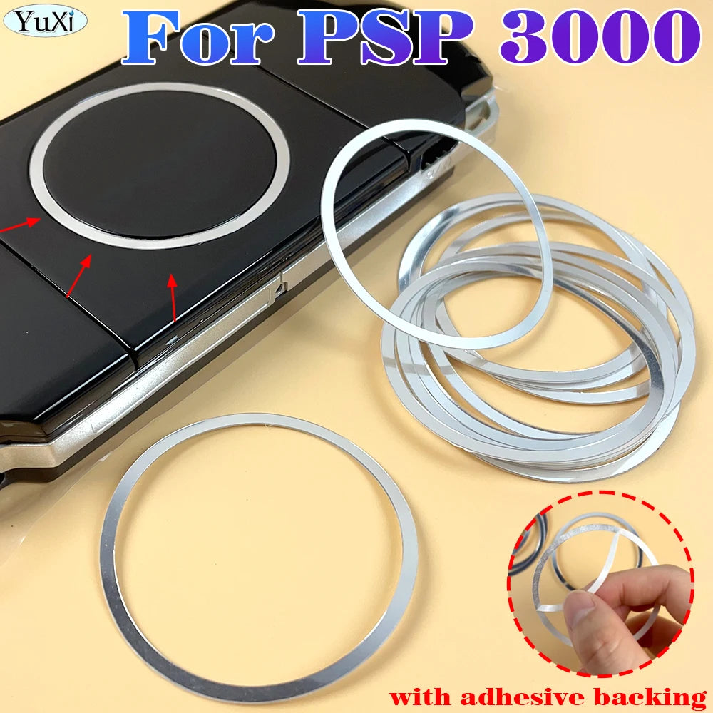 1/2/5Pcs For PSP 3000 Sliver Steel Ring Replacement for PSP3