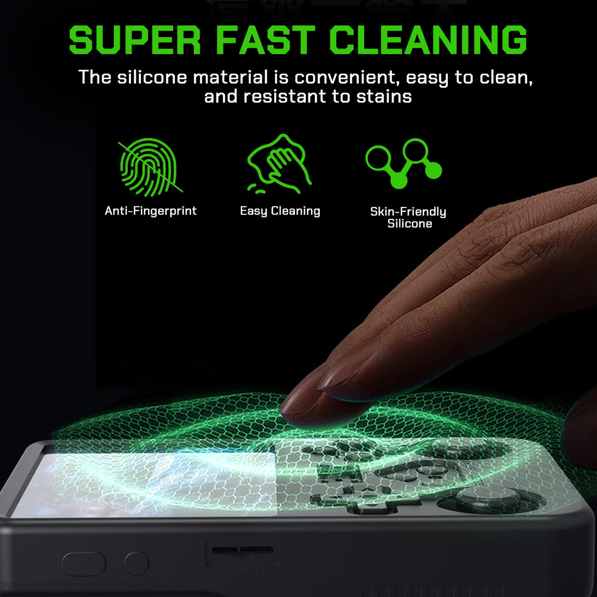 R36S Silicone Case with Anti-Lost Strap for R36S Retro Handh