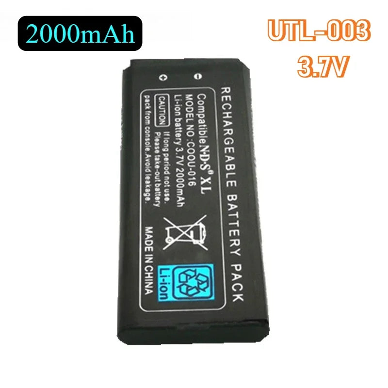 NdsI Xl Game Console Battery UTL-003 2000mAh 3.7V Replacemen