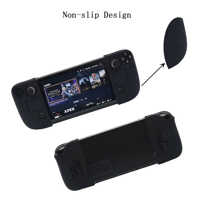 Protective Silicone Case for Steam Deck Game Console Anti-Sl