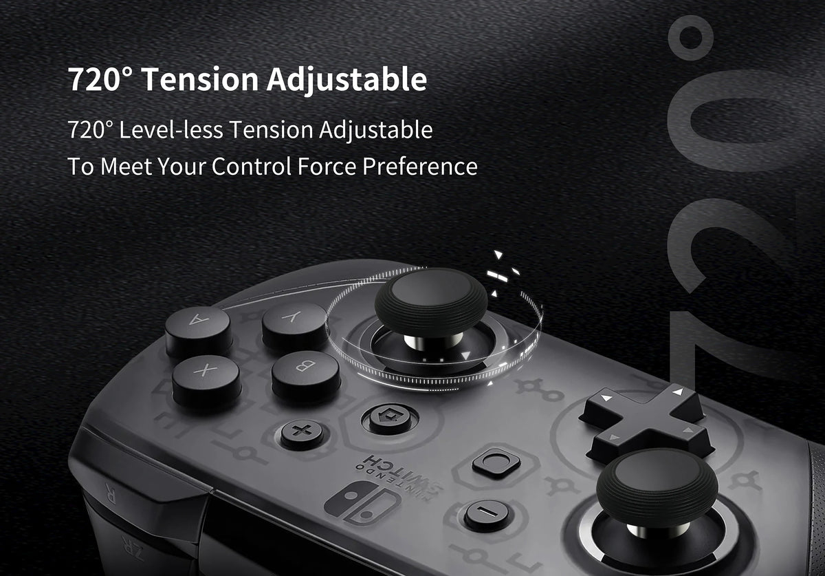 GuliKit 720 Adjustable Tension TMR Joystick Replacement Kit 