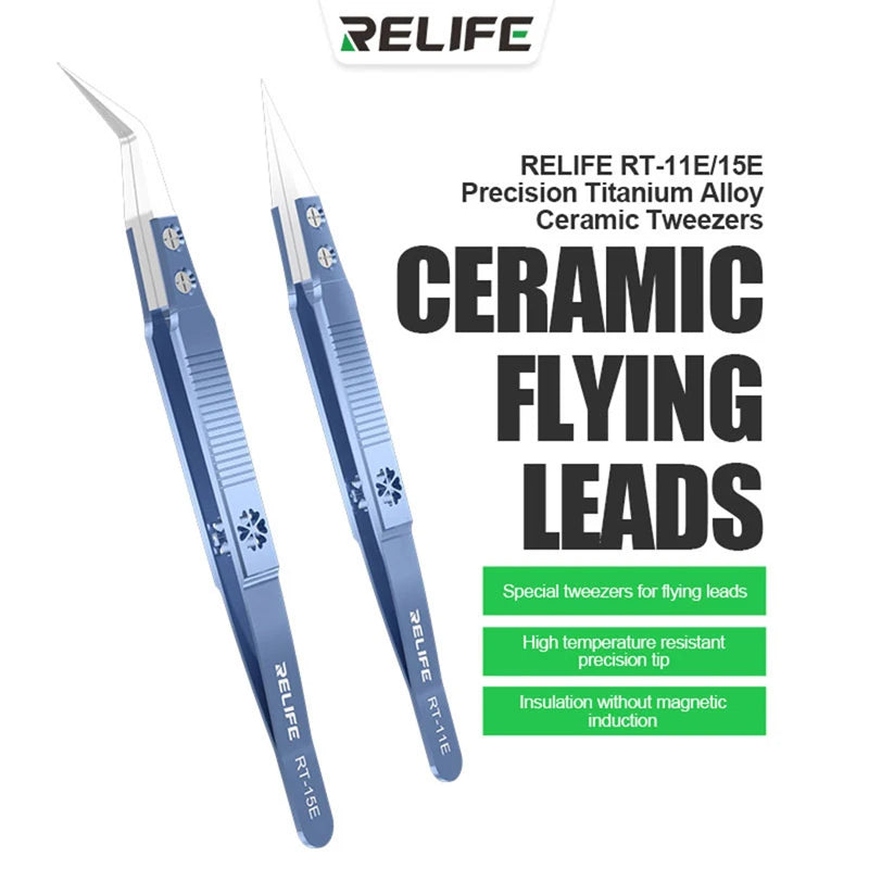 RELIFE RT-11E RT-15E Precision Titanium Alloy Ceramic Straig