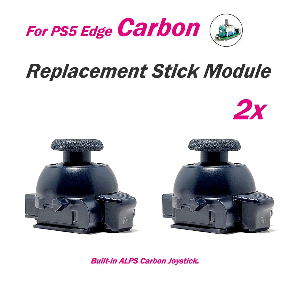Replacement Stick Module for PS5 Edge Controller TMR Joystick Adjustable Tension Module 3D Analog ThumbStick Anti-Drift Durable