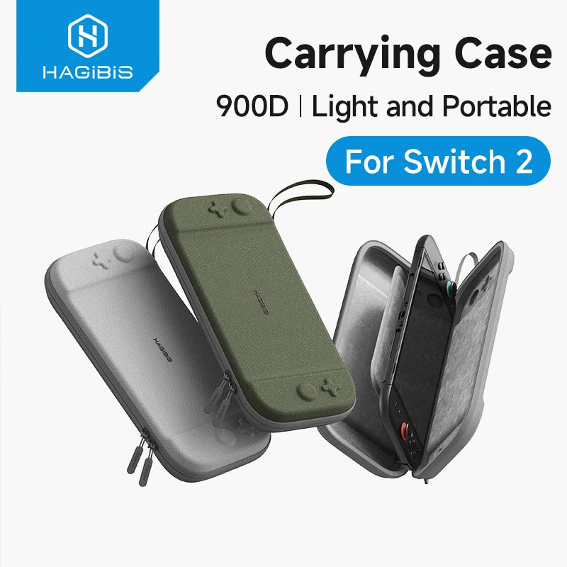 Hagibis Portable Carrying Case for Switch 2 Traveling Bag Ha