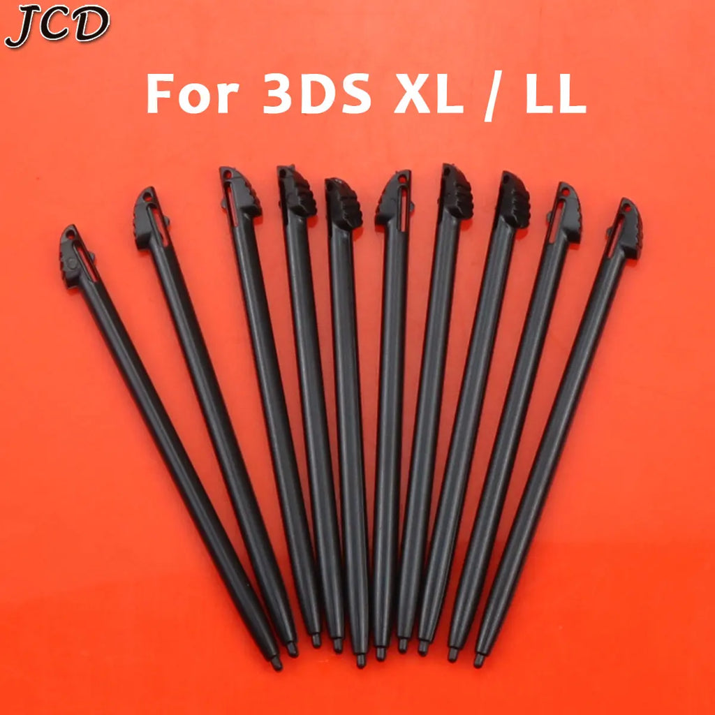 JCD 10PCS Metal Telescopic Stylus Plastic Stylus Touch Screen Pen for 2DS 3DS New 2DS LL XL New 3DS XL LL For NDSL NDSi