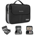 Double Layers Large Capacity Travel Electronic Accessories O