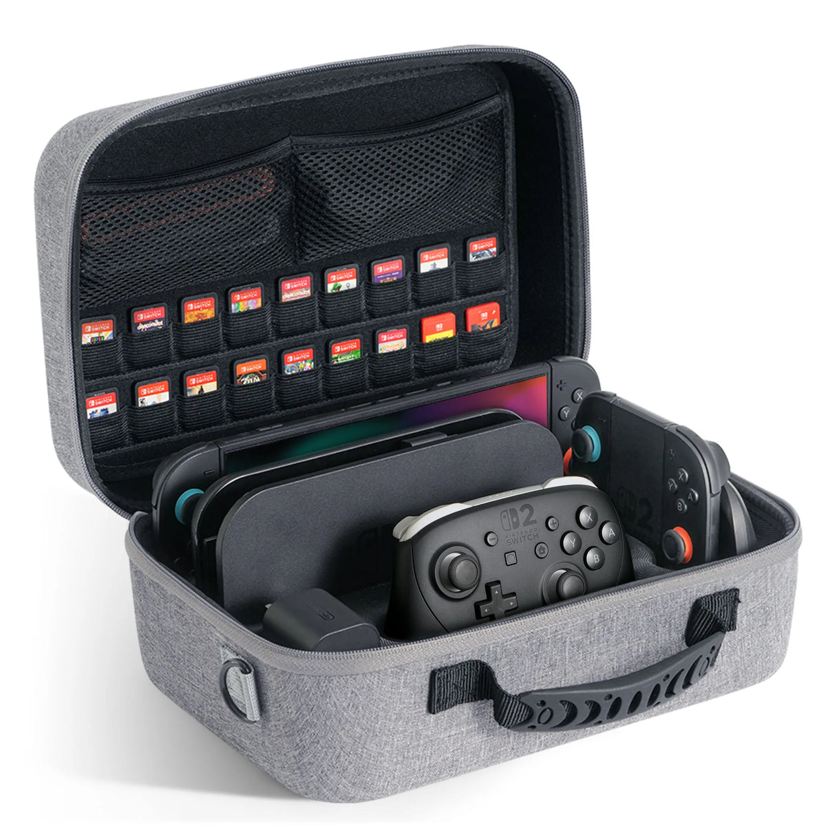 Switch 2 Travel Case Portable Storage Bag All-in-One Carryin
