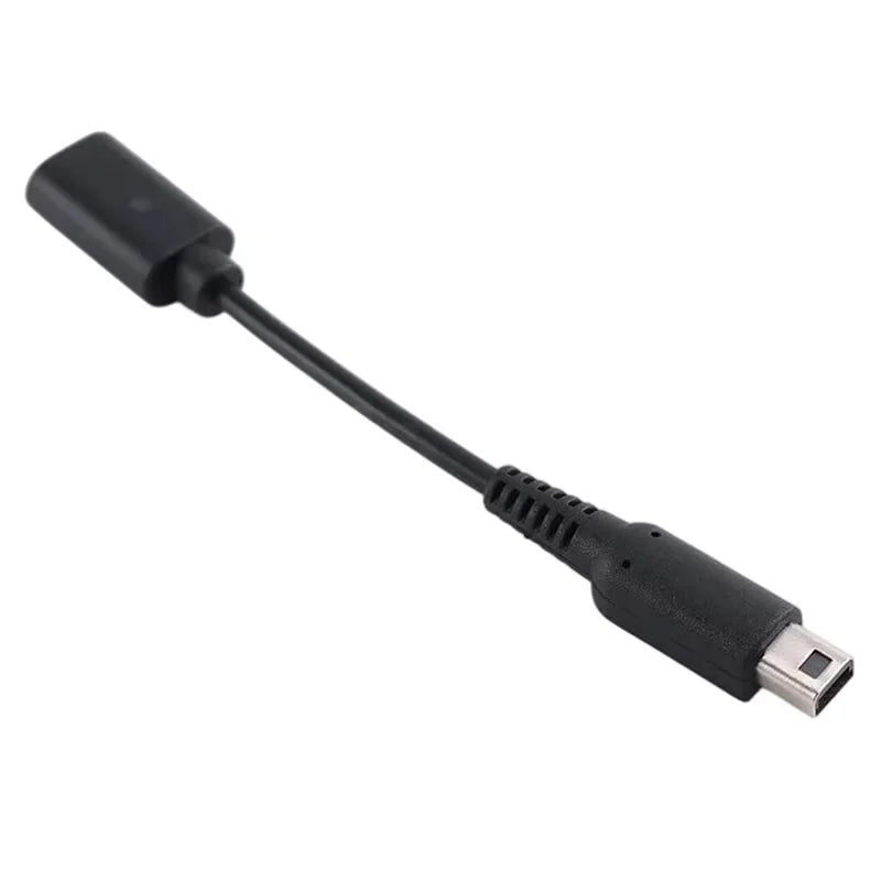 10CM Black USB-C Charging Adapter with LED Indicator Light (