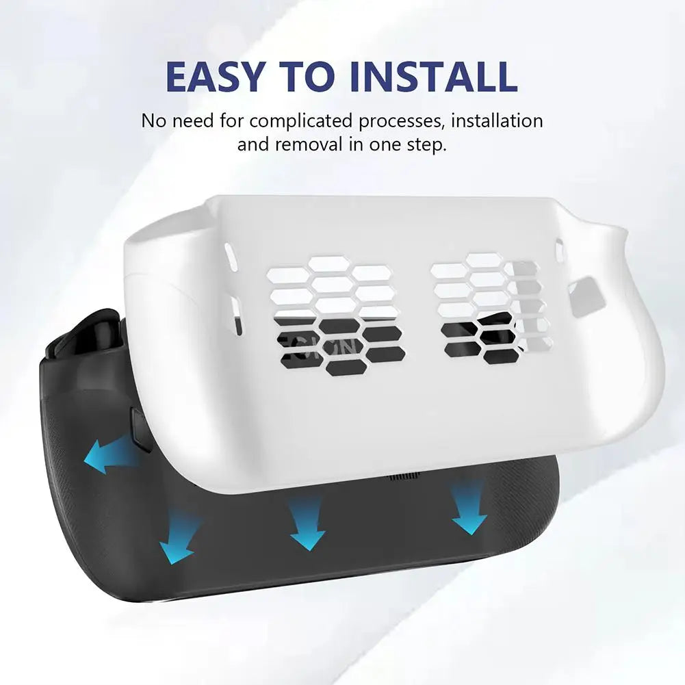 For Legion Go S Silicone Case Skin Friendly Shockproof Prote