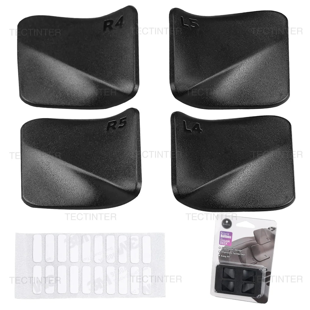 for Steam Deck Back Button Enhancement Set Non-Slip Pad Grip