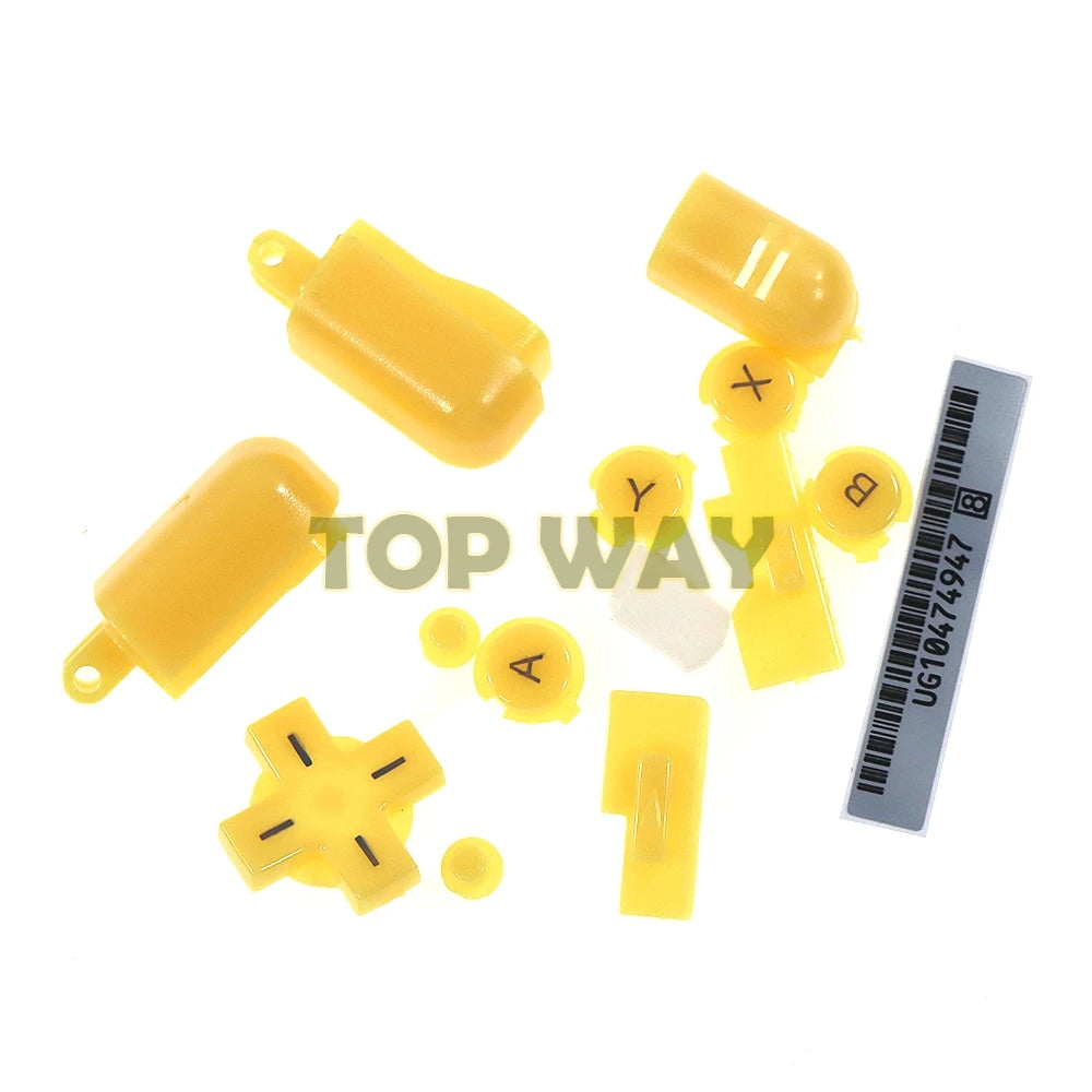 1set Replacement ABXY L R D Pad Cross Button Full Button Set For Nintend DS Lite For NDSL Console Buttons Kit