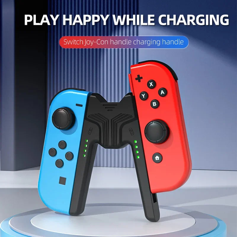 Aolion Charging Grip Bracket for Switch 2/1 Joycon Handle Ga