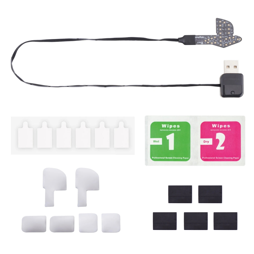 eXtremeRate RGB RAINBOW Logo LED Kit for PS5 Disc & Digital Edition Console (2020 CFI-1 Series) - 7 Colors 40 Effects