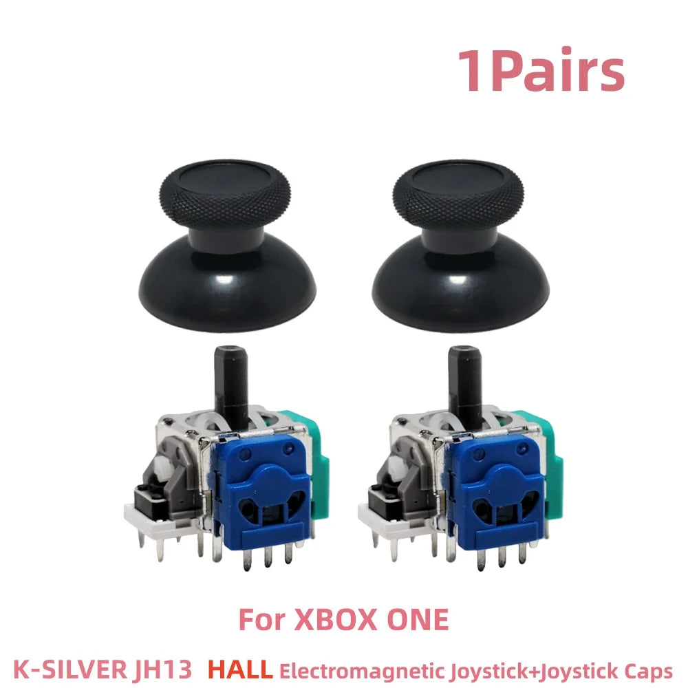 Hall/TMR Electromagnetic Joystick for PS5 PS4 Controller Thumb Stick Joystick Cap No-Drift 3D Analog Sensor Upgrade Replacement