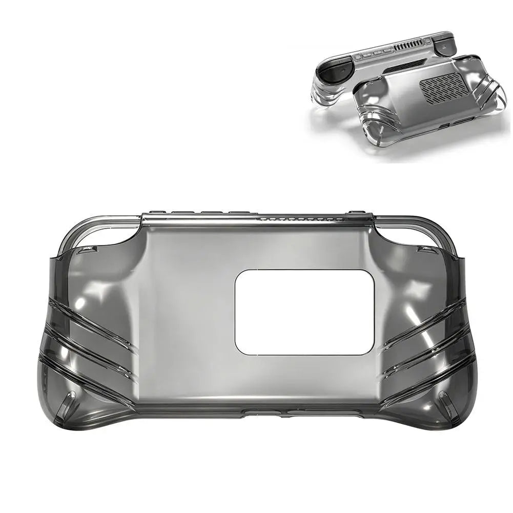 For Retroid Pocket Nova Clear Protective Case Ergonomic Grip Cover Anti-Scratch Heat Dissipation Handheld Game Console Shell