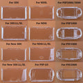 1pcs Plastic Clear Crystal Hard Shell Case Cover For 3DS New