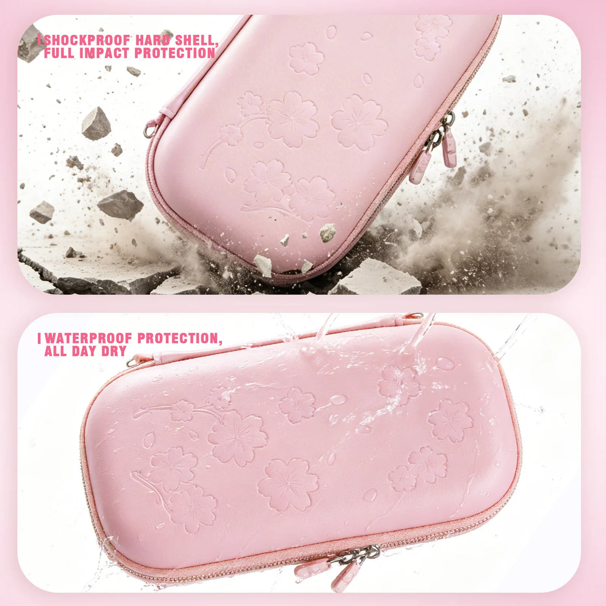 PU Waterproof Pouch Case Storage Traveling Cover Box for Swi