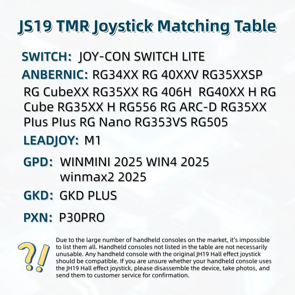 K-SILVER JS19 TMR Joystick for Nintendo Switch JoyCon Hall E