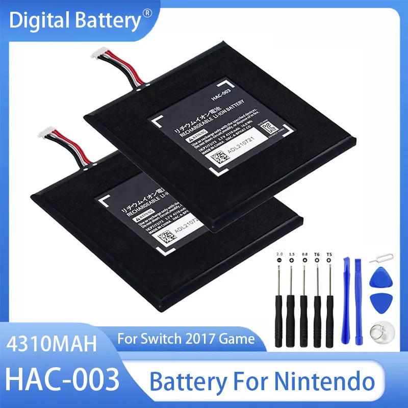 HAC-003 Rechargeable Battery 4310mAh Upgrade Battery Replace