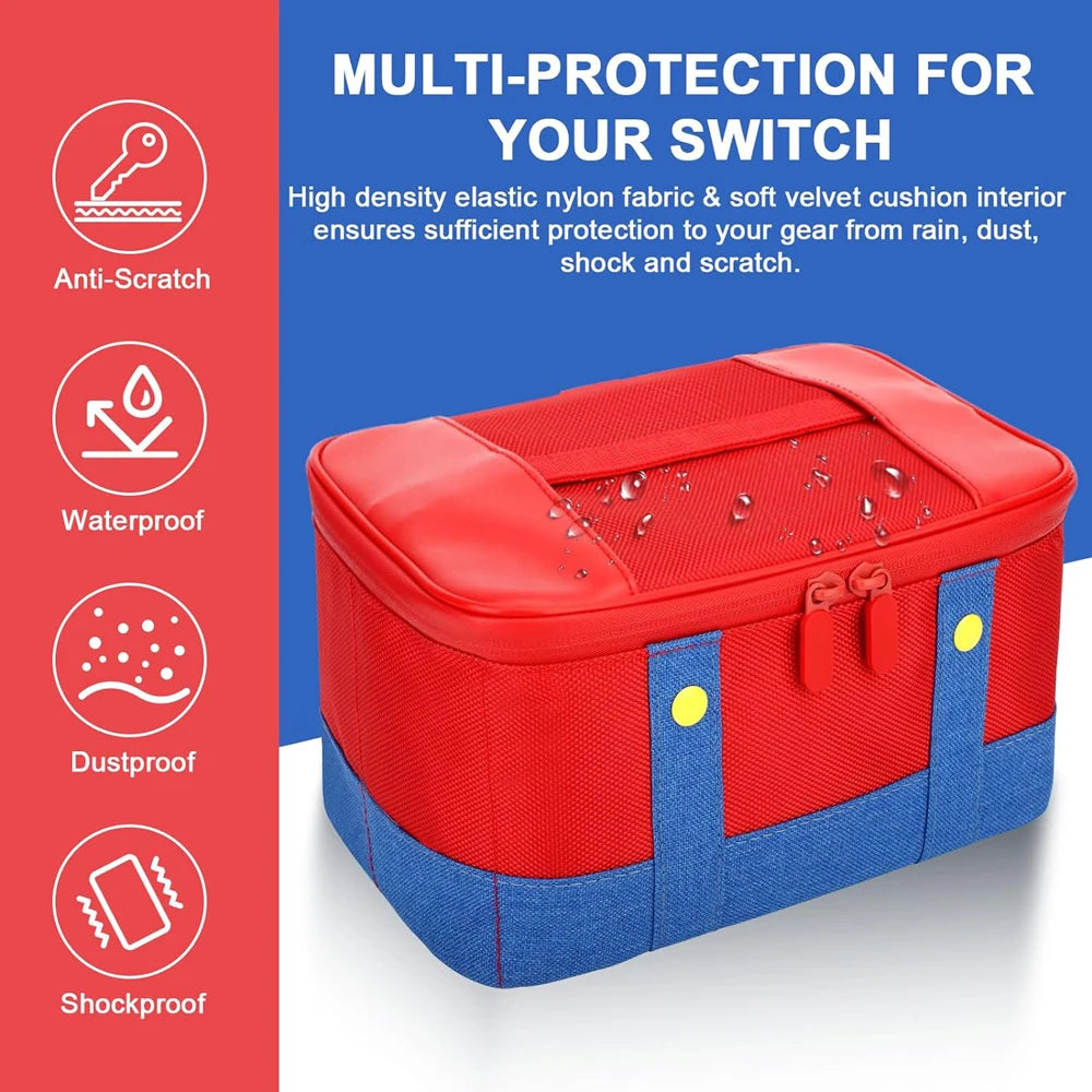 New Large Carrying Protective Case for Nintendo Switch OLED 