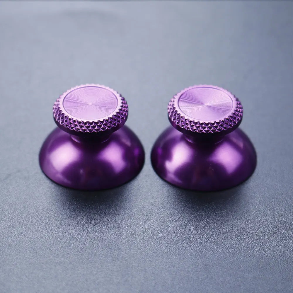 JCD 1Pair Aluminum Metal Analog Joystick Thumb Stick Grip Cap For PS5 Controller Gamepad Rocker Caps Thumbstick Accessories