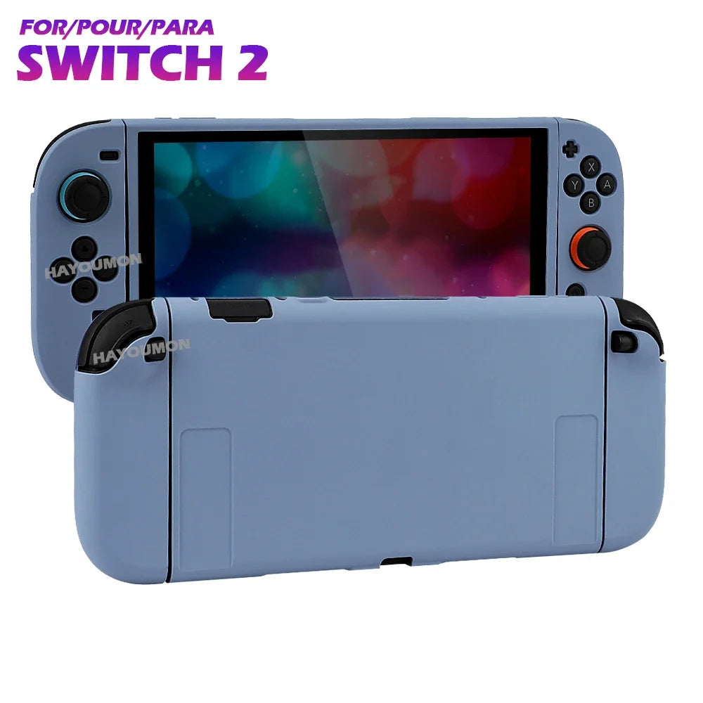 Detachable Silicone Protective Cover For Switch 2 Gaming Handheld Controller TPU Shell Case Hand Grip Case Game Console Access