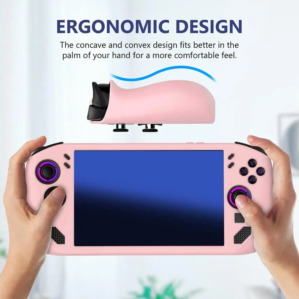 For Legion Go S Silicone Case Skin Friendly Shockproof Prote