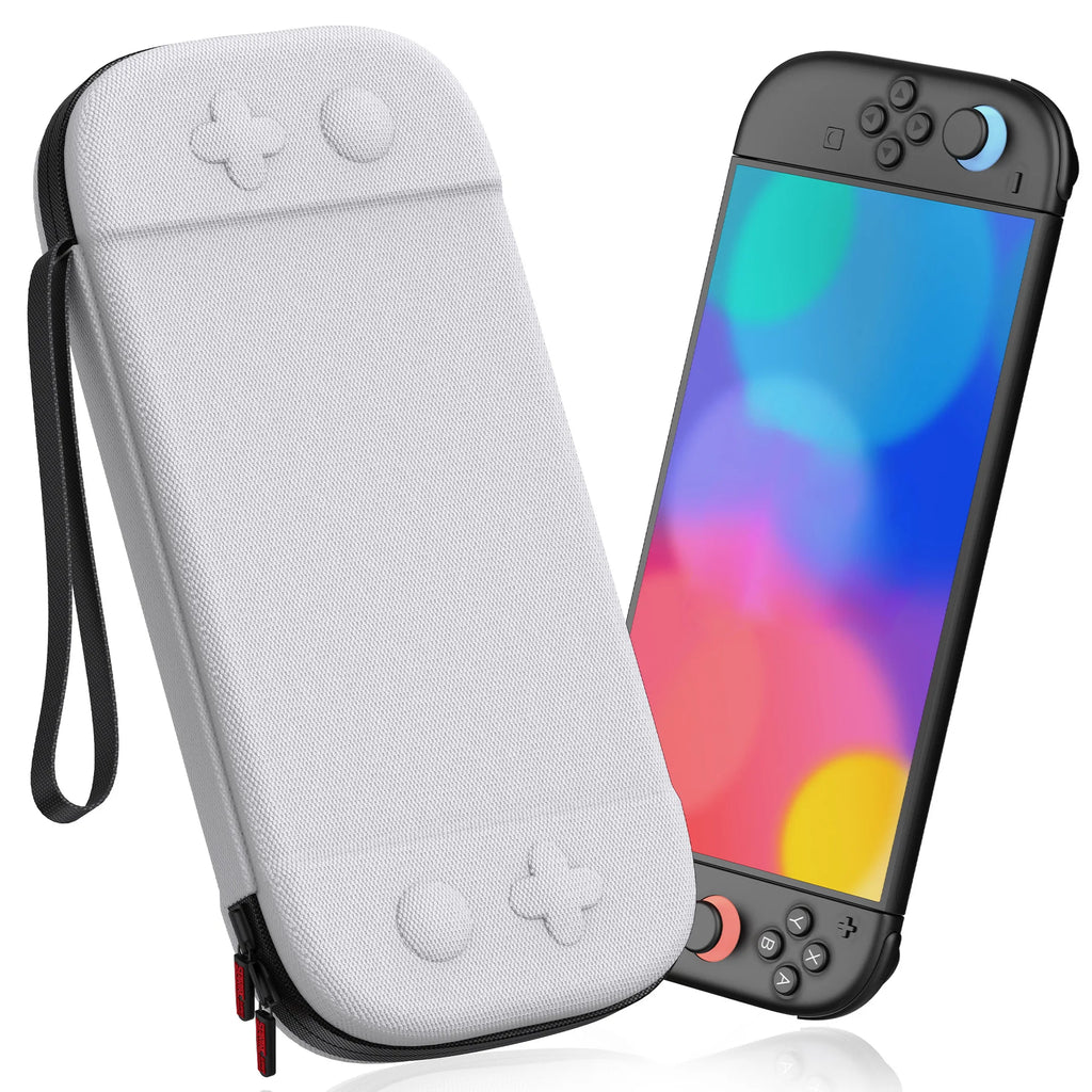 Case for Switch 2 2025 Hard Shell Travel Case with 12 Game Card Slots & Screen Protector Mat Portable Hard Shell Storage Bag