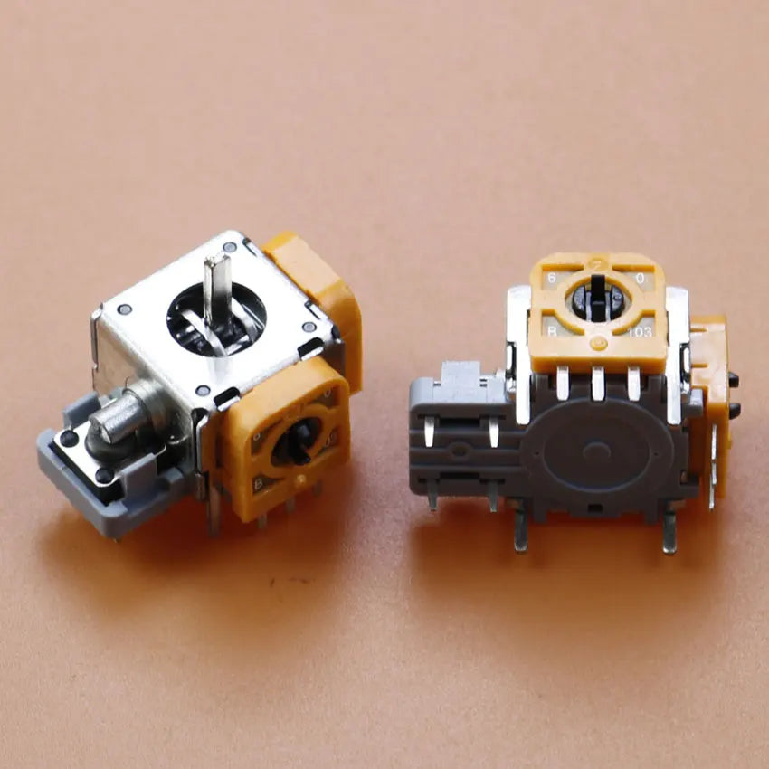 JCD 2pcs 3D Analog Joystick Rocker For NS Switch Pro For PS3