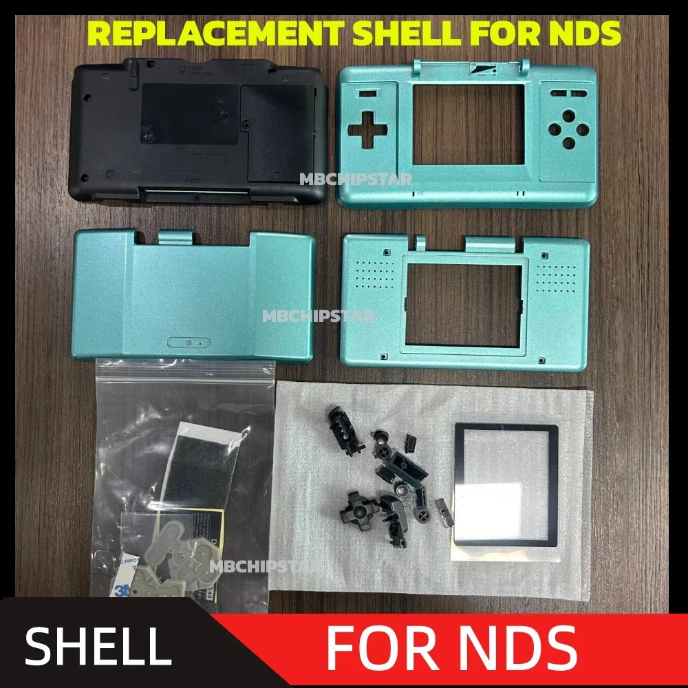 High Quality Drop-proof Replacement Housing Shell For NDS Fat First Gen Console Full Repair Kit Buttons Game Console Accessories