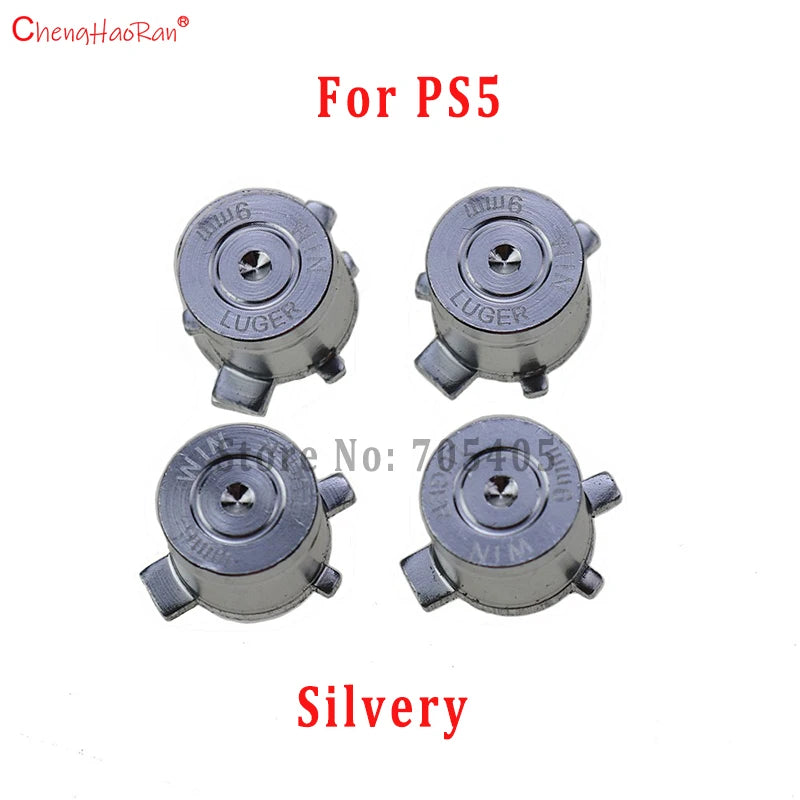1Set Color Buttons For PS3 PS4 PS5 XBOX 360 Game Console Controller Aluminum Alloy Metal Replacement Parts
